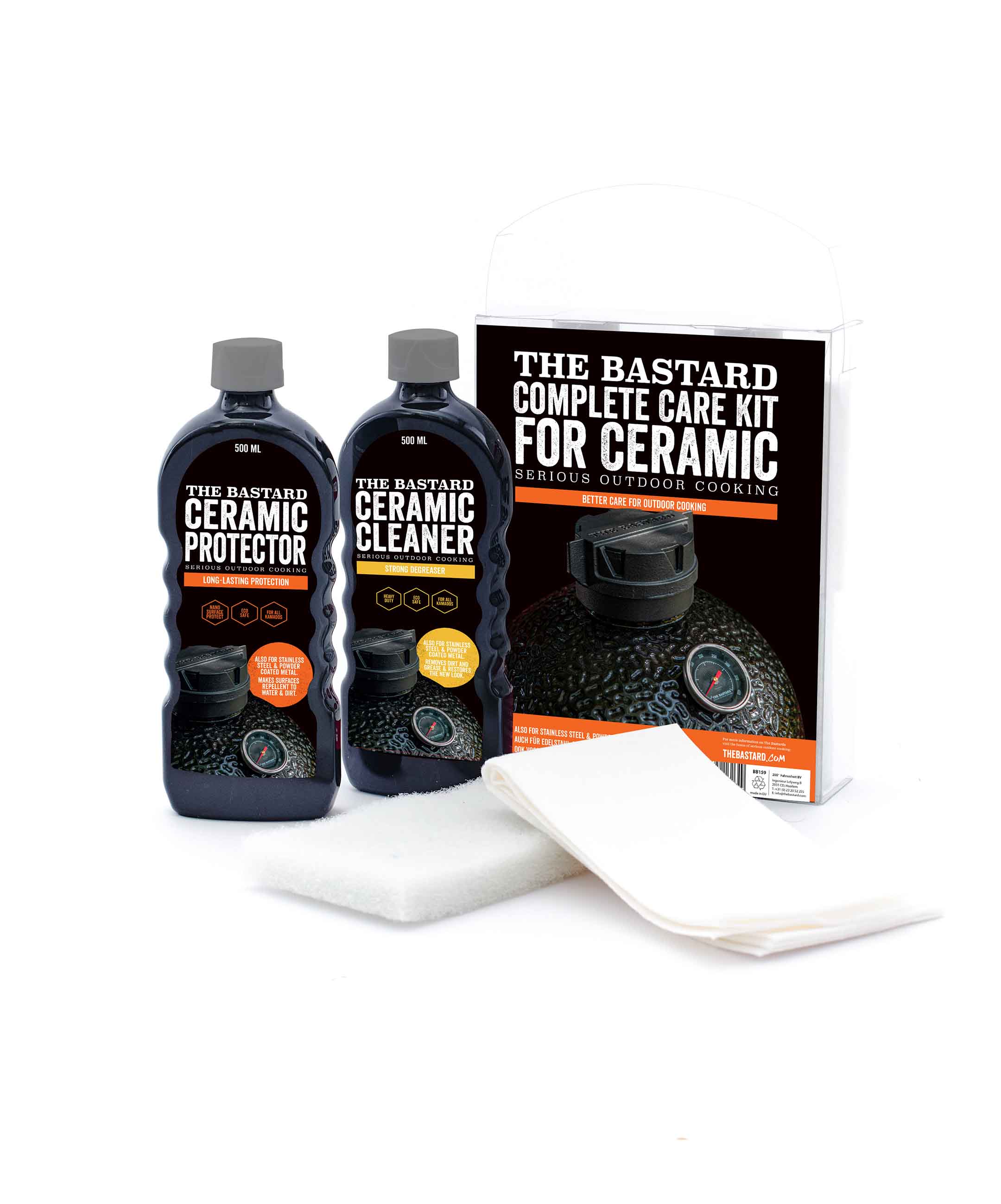 The Bastard Kit Cleaner en Wax Polish